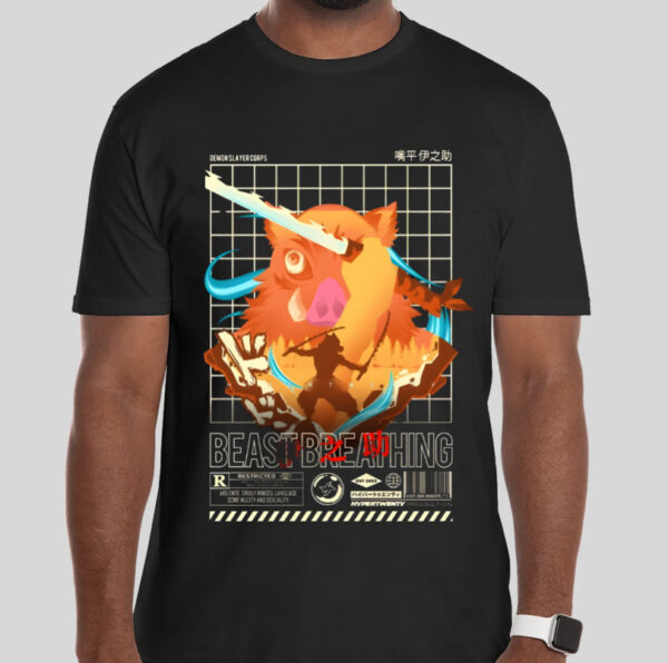 Blade of Resolve: Demon Slayer Tribute T-Shirt